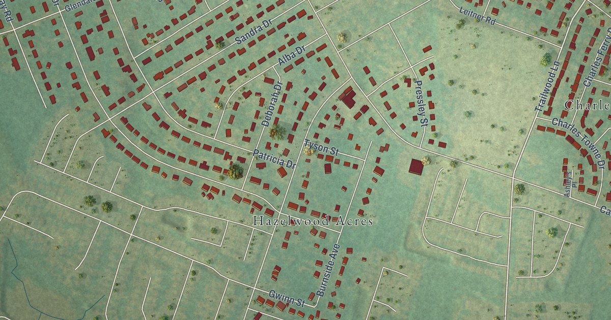 Map of Capitol View, South Carolina in 2026