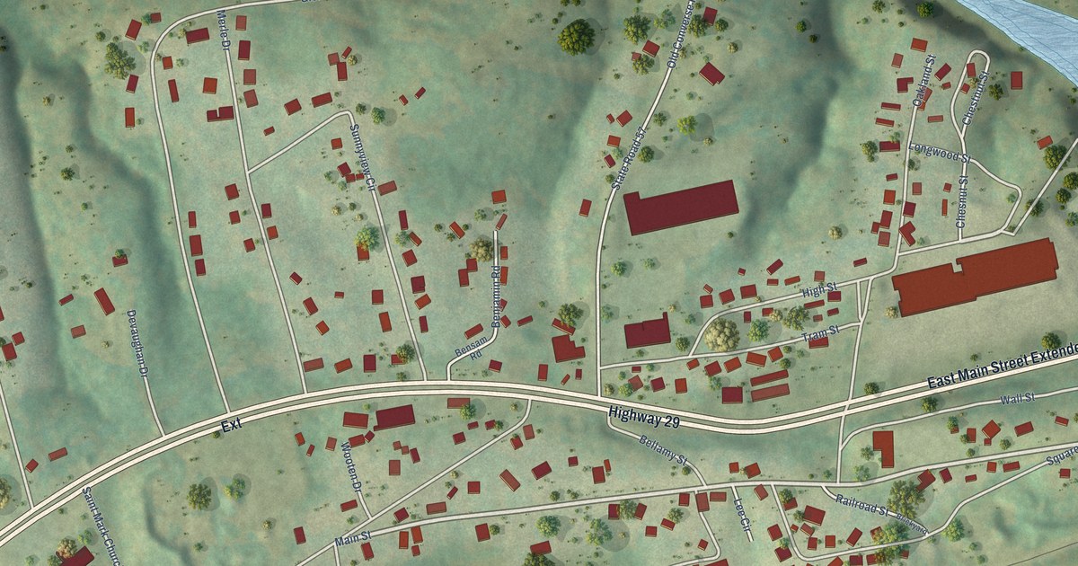 Map of Converse, South Carolina in 2026
