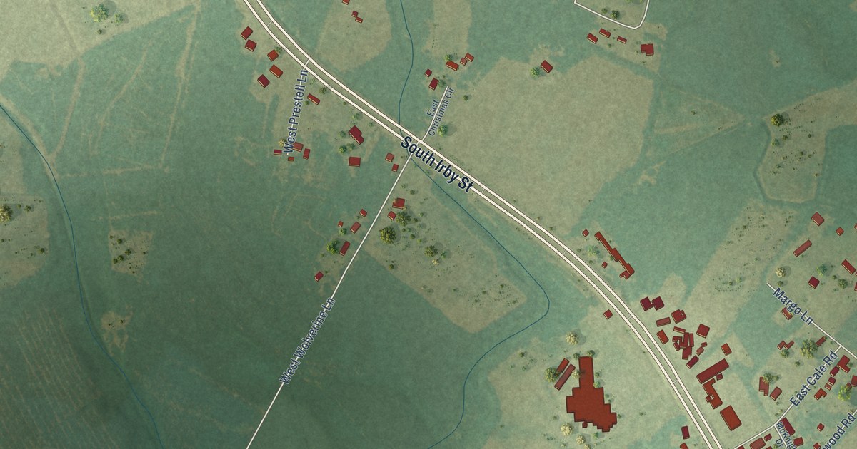 Map of Danwood, South Carolina in 2026
