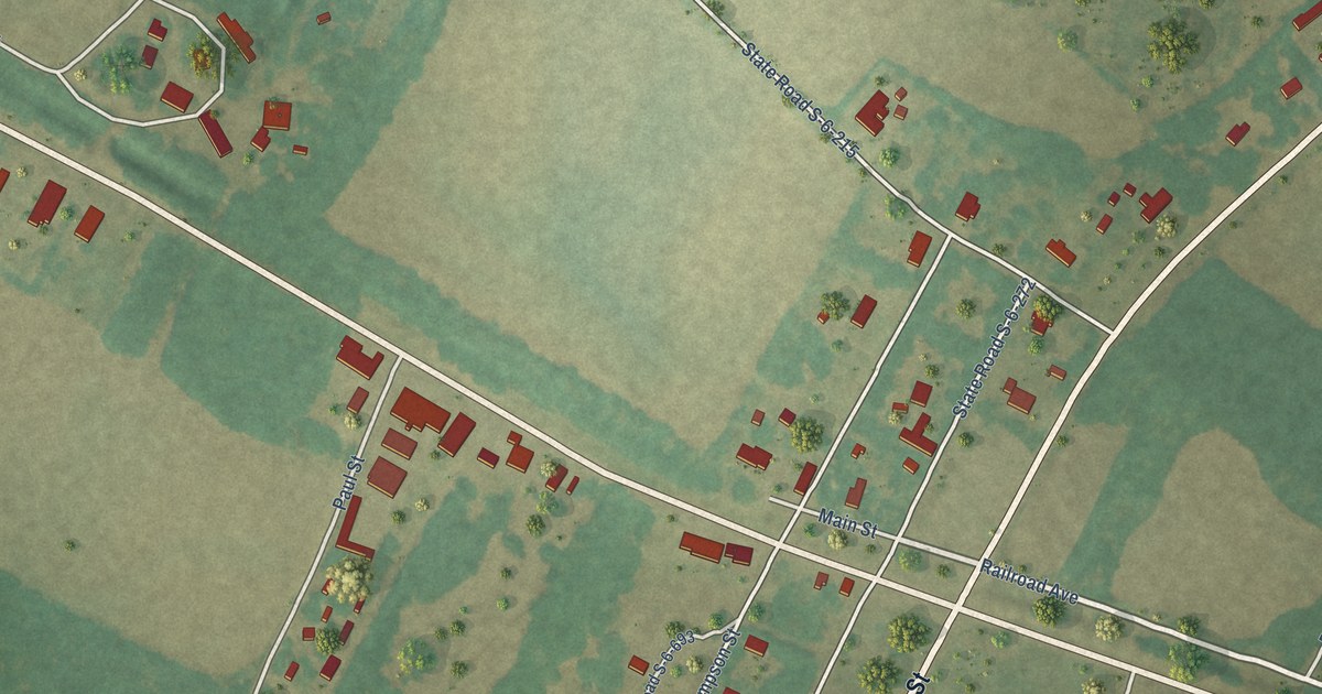 Map of Elko, South Carolina in 2026