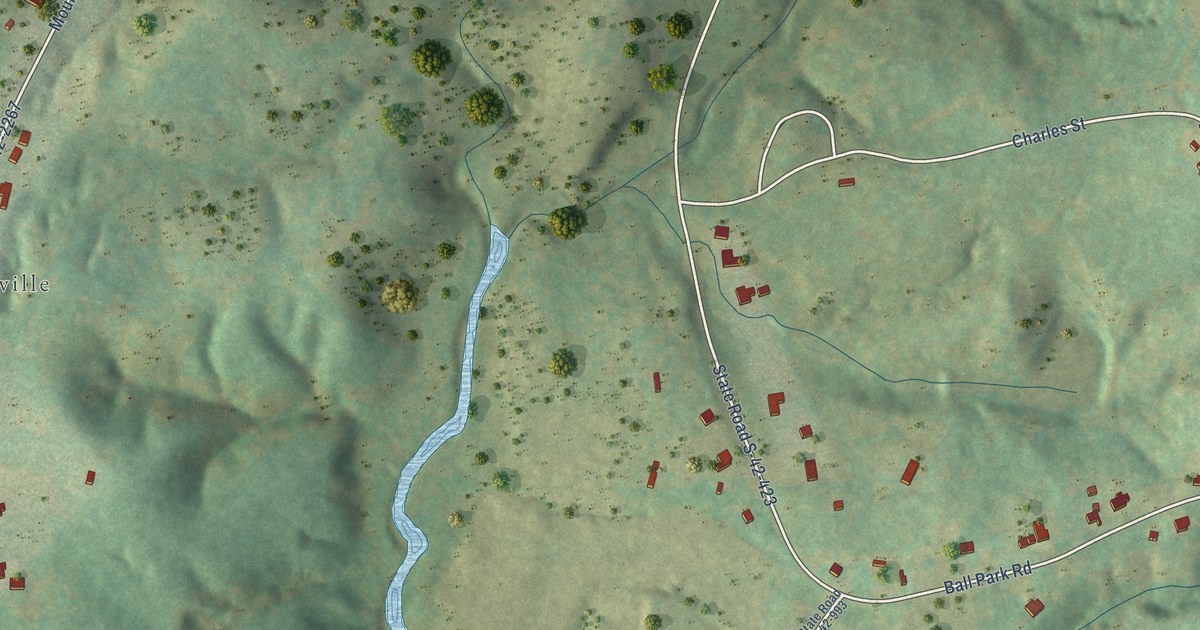Map of Enoree, South Carolina in 2026