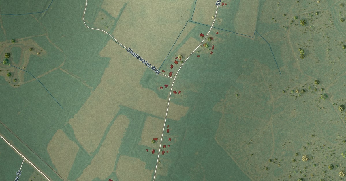Map of Foreston, South Carolina in 2026