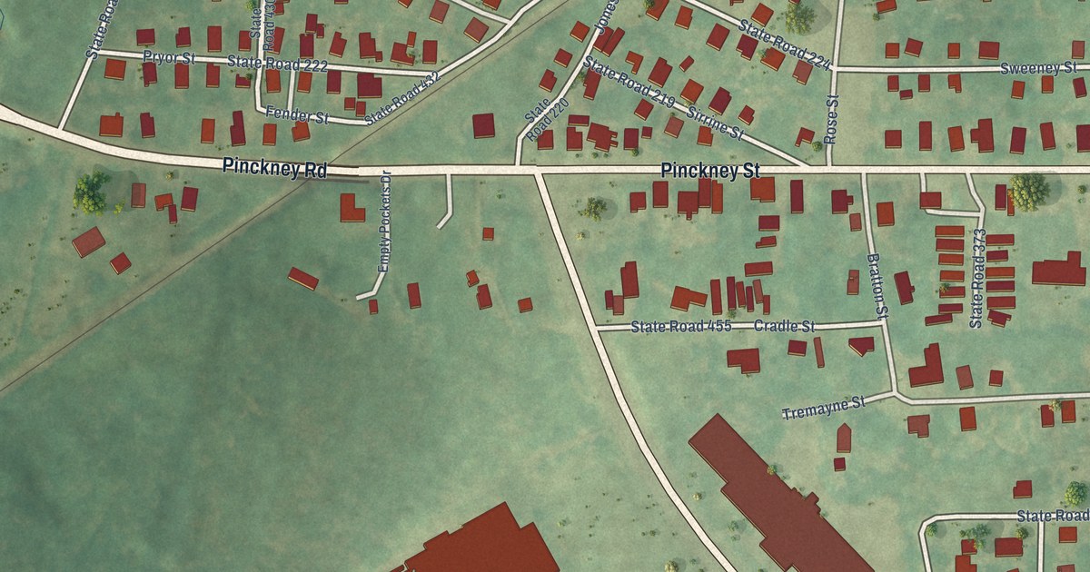 Map of Gayle Mill, South Carolina in 2026