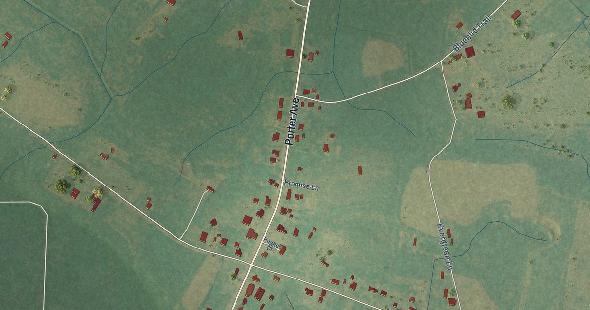 Map of Grover, South Carolina in 2026