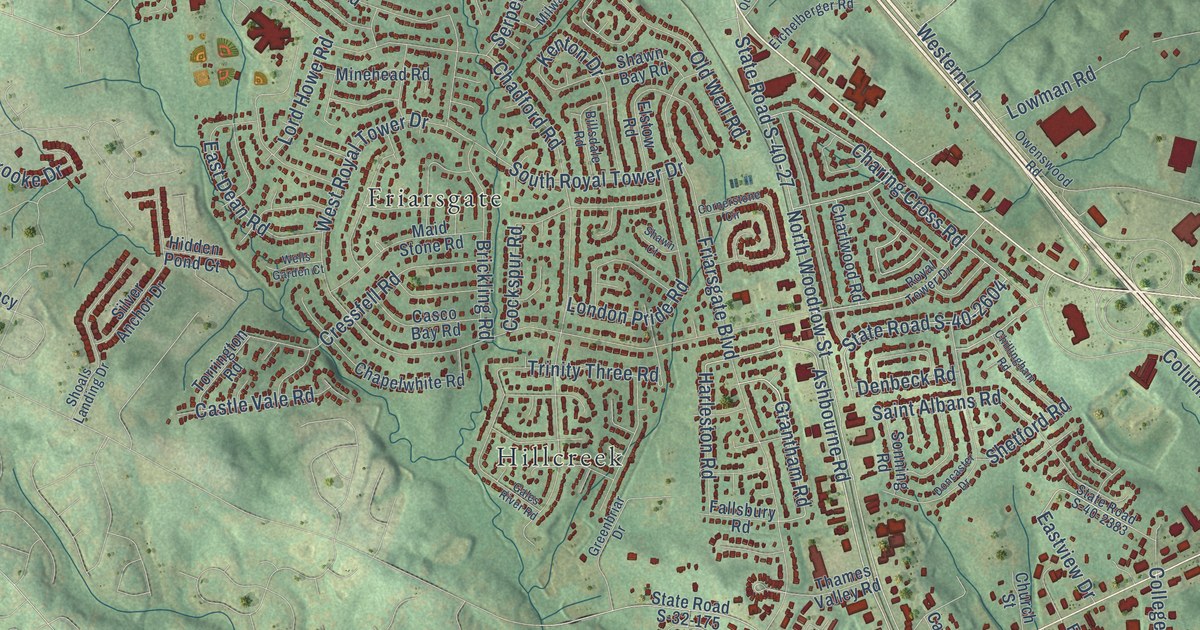 Map of Irmo, South Carolina in 2026