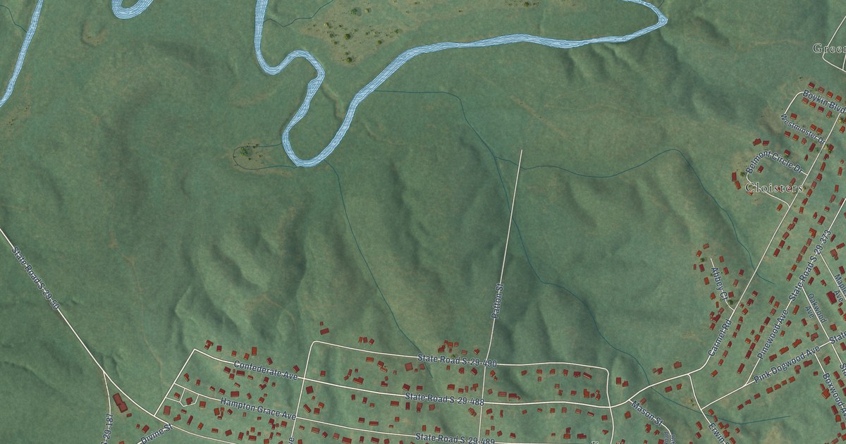 Map of Irwin, South Carolina in 2026