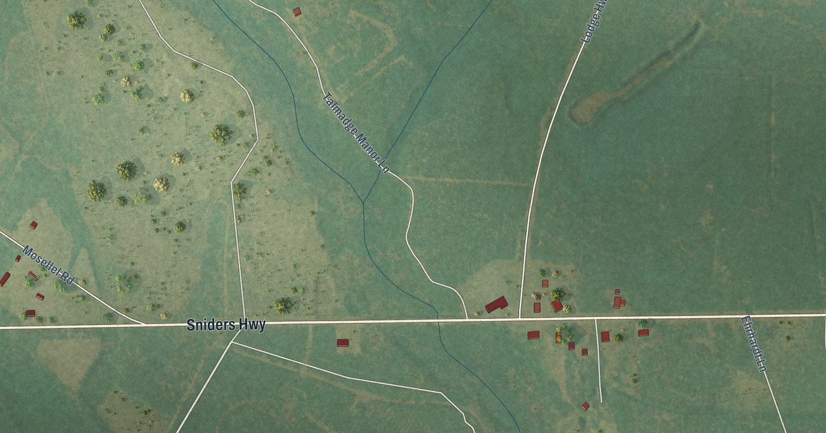 Map of Islandton, South Carolina in 2026