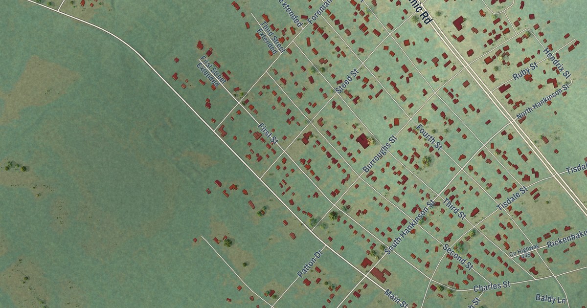 Map of Jackson, South Carolina in 2026