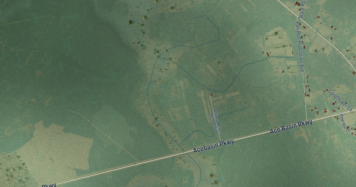 Map of Jacksonboro, South Carolina in 2026