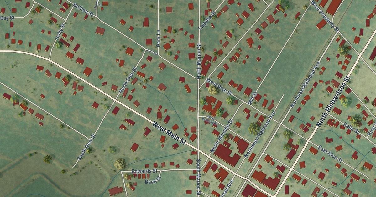 Map of Latta, South Carolina in 2026