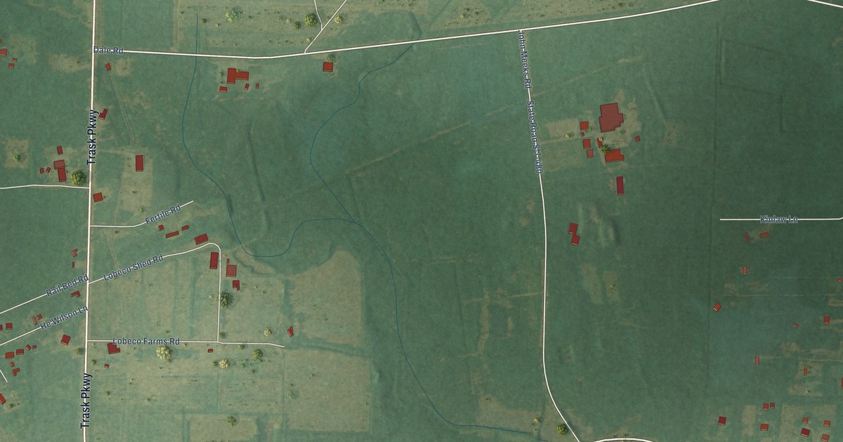 Map of Lobeco, South Carolina in 2026