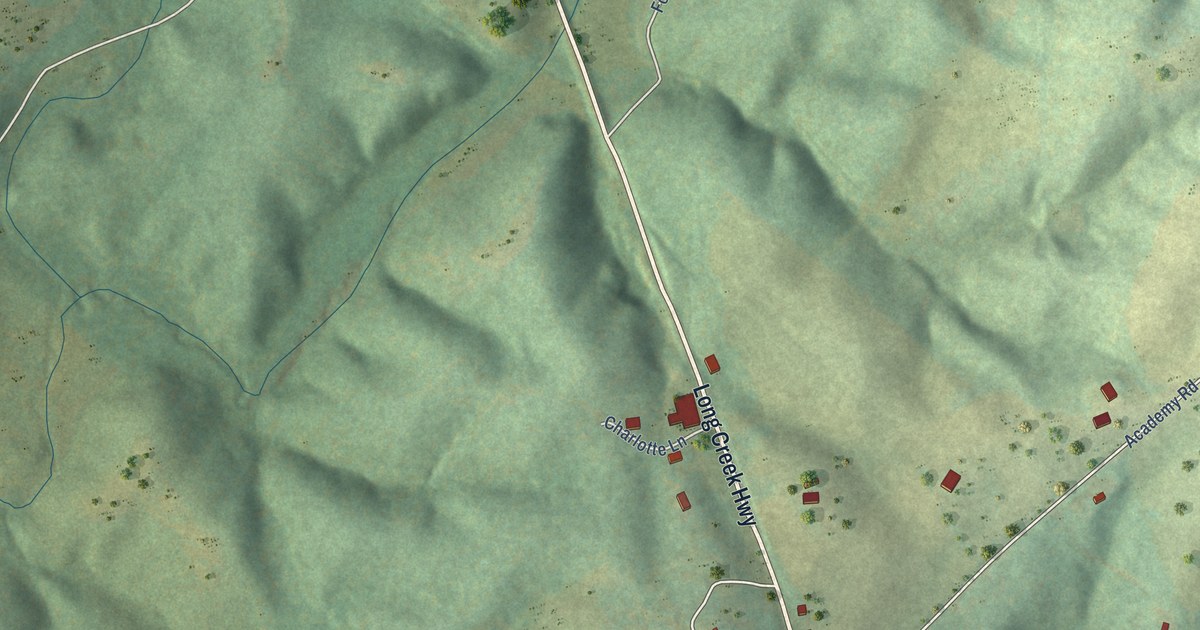 Map of Longcreek, South Carolina in 2026
