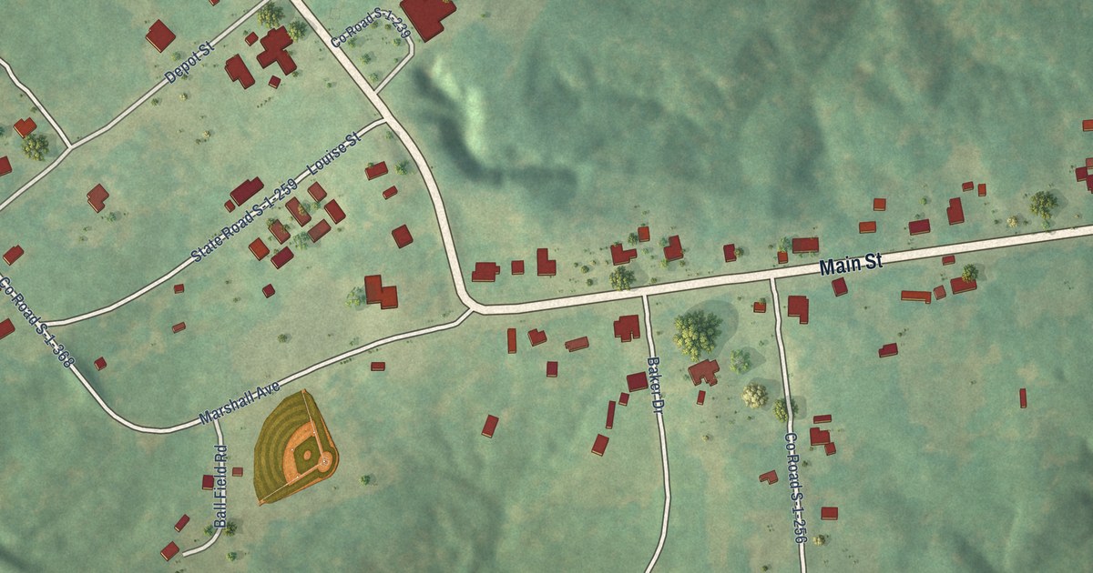 Map of Lowndesville, South Carolina in 2026