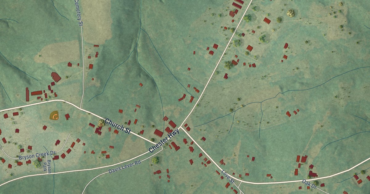 Map of McConnells, South Carolina in 2026