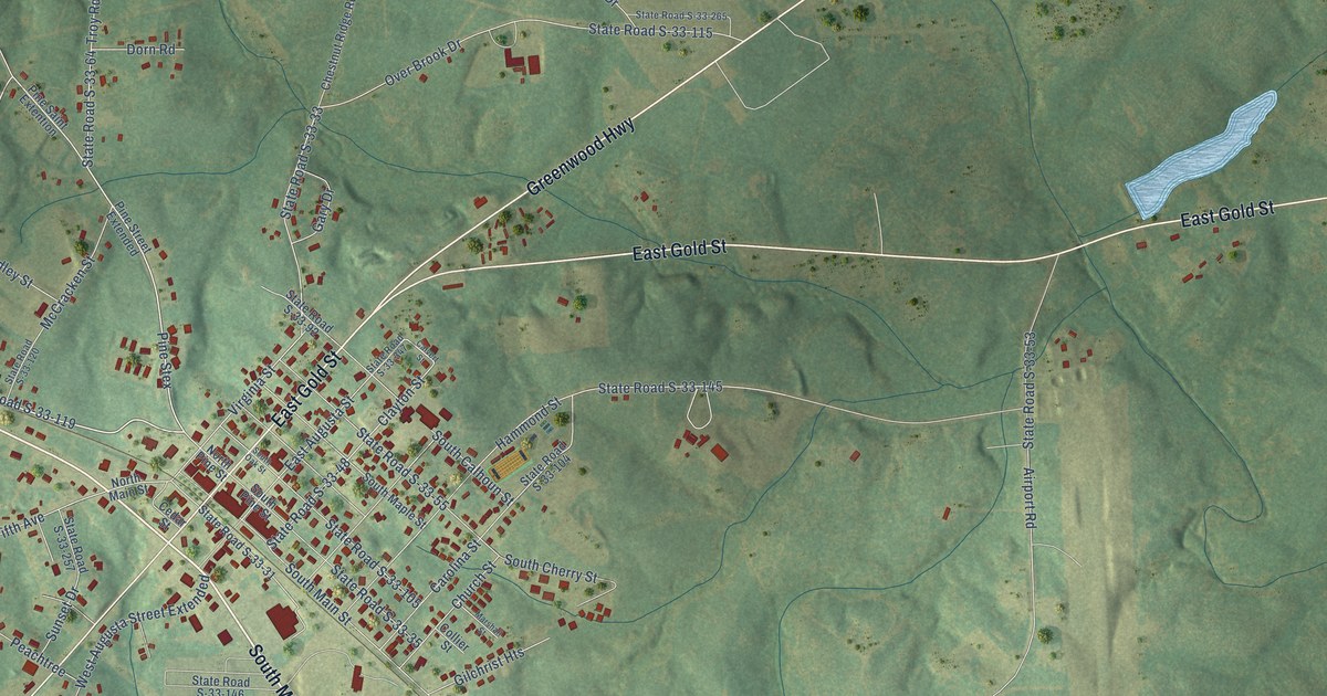 Map of McCormick, South Carolina in 2026
