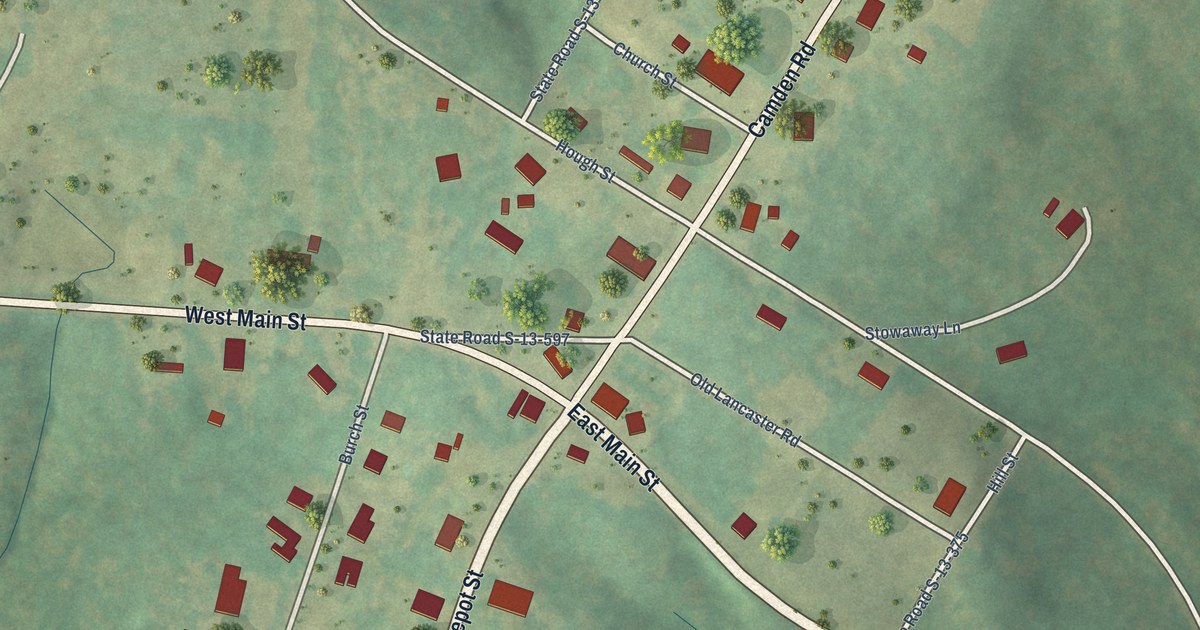 Map of Mount Croghan, South Carolina in 2026