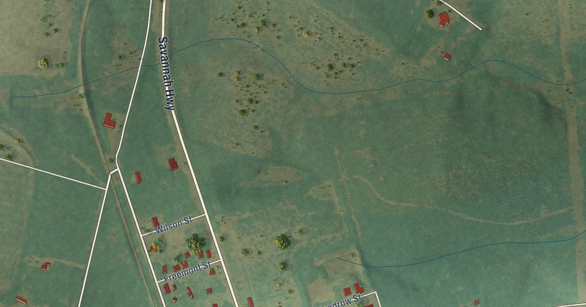 Map of Neeses, South Carolina in 2026