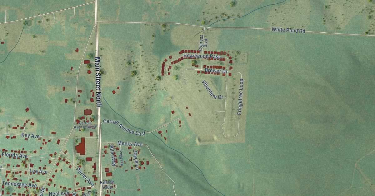 Map of New Ellenton, South Carolina in 2026