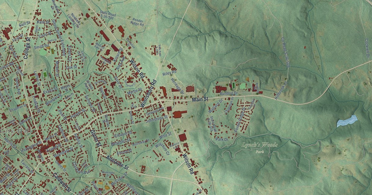 Map of Newberry, South Carolina in 2026