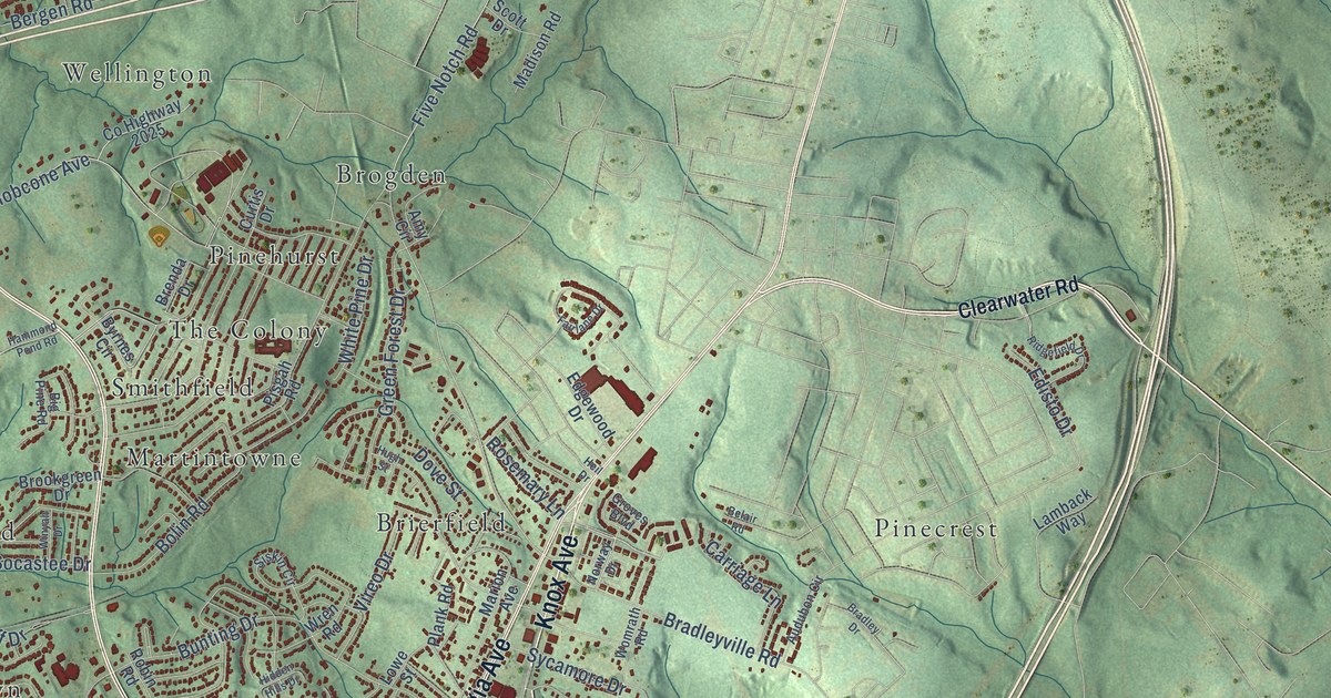 Map of North Augusta, South Carolina in 2026