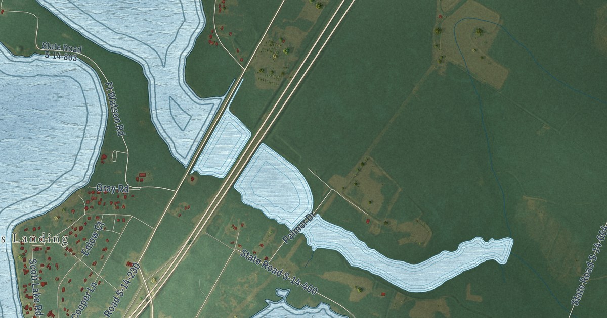 Map of North Santee, South Carolina in 2026