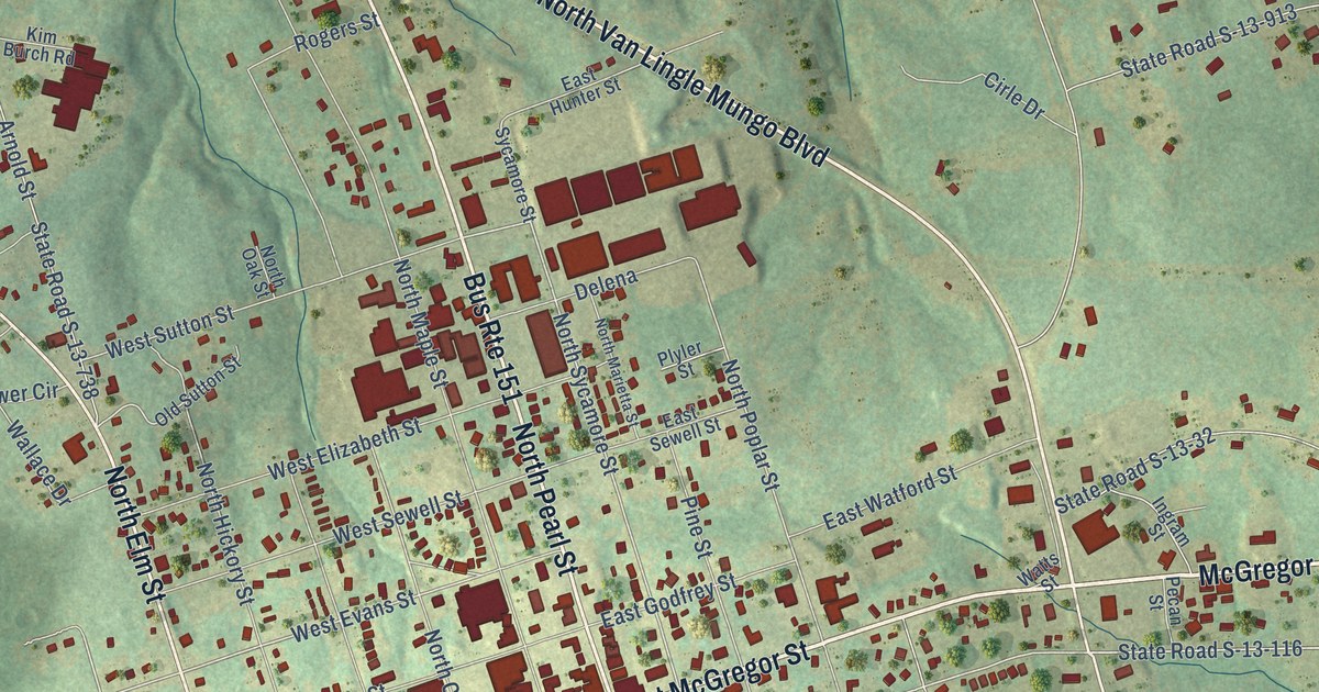 Map of Pageland, South Carolina in 2026