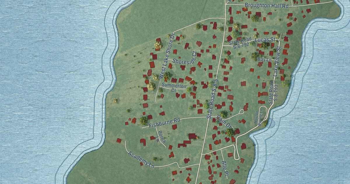Map of Pinopolis, South Carolina in 2026