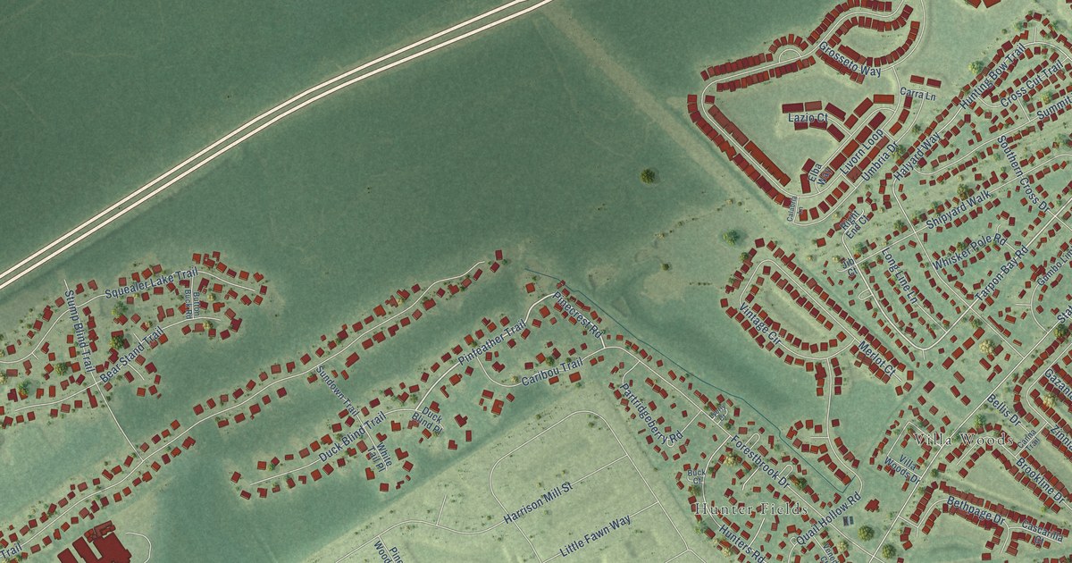 Map of Forestbrook, South Carolina in 2026