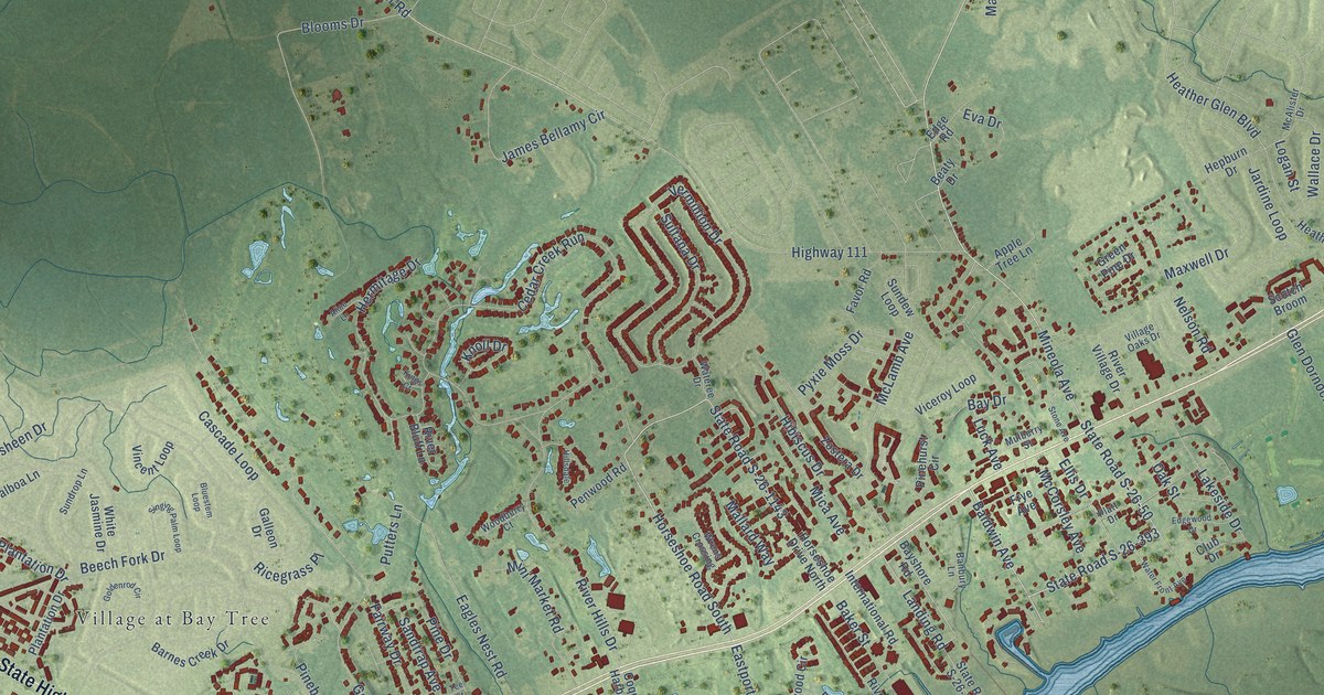 Map of Little River, South Carolina in 2026