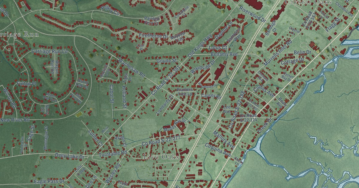 Map of Murrells Inlet, South Carolina in 2026
