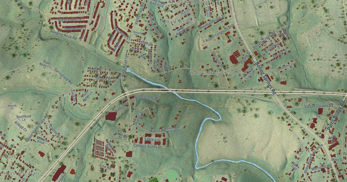 Map of Valley Falls, South Carolina in 2026