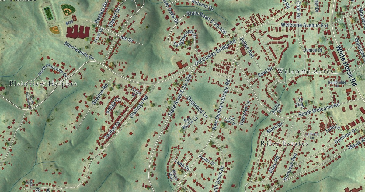 Map of Welcome, South Carolina in 2026