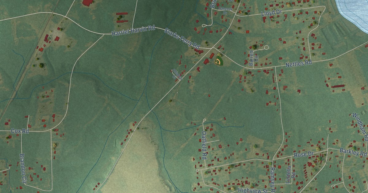 Map of Privateer, South Carolina in 2026