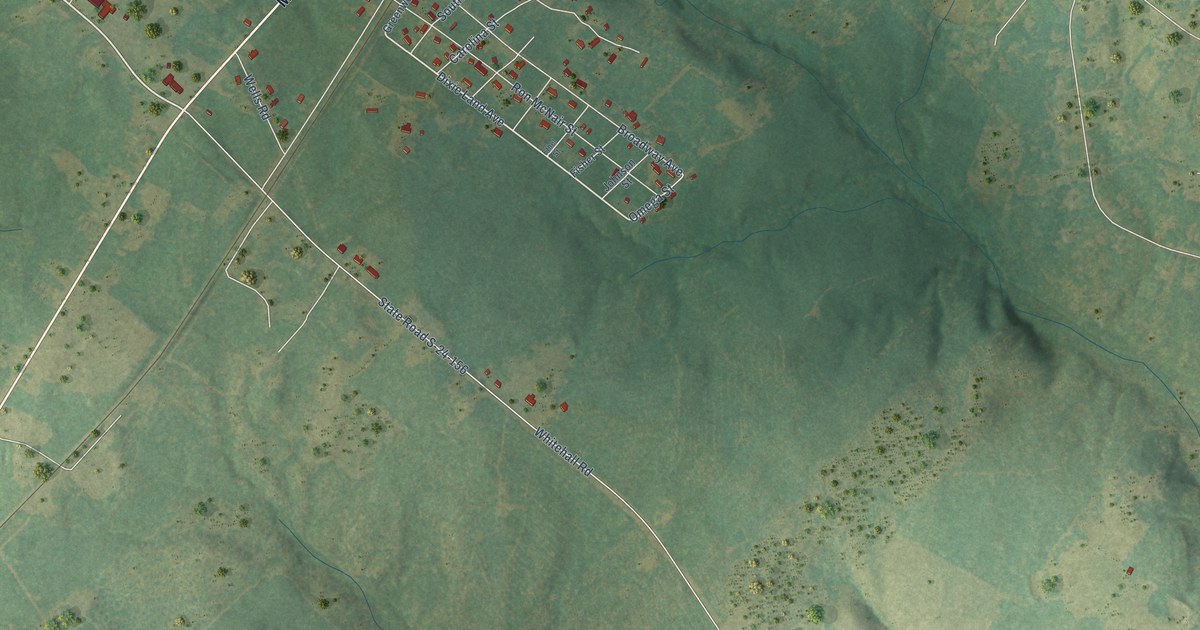 Map of Promised Land, South Carolina in 2026