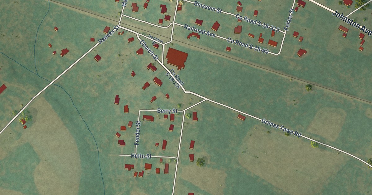 Map of Reevesville, South Carolina in 2026