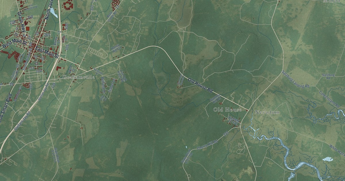 Map of Ridgeland, South Carolina in 2026