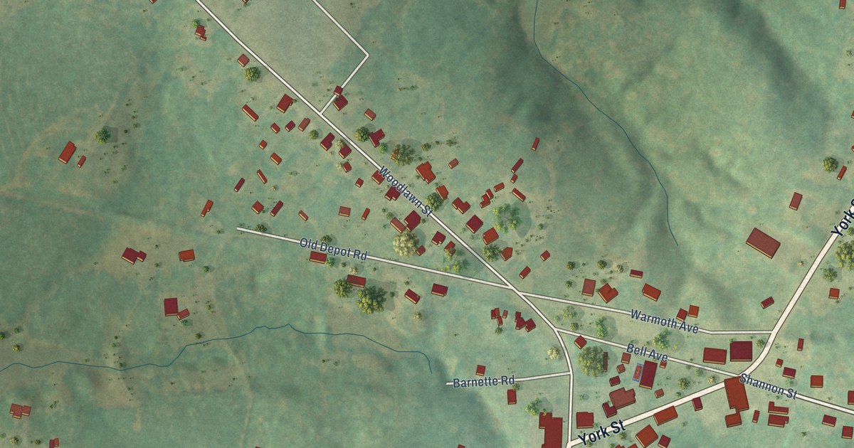 Map of Sharon, South Carolina in 2026
