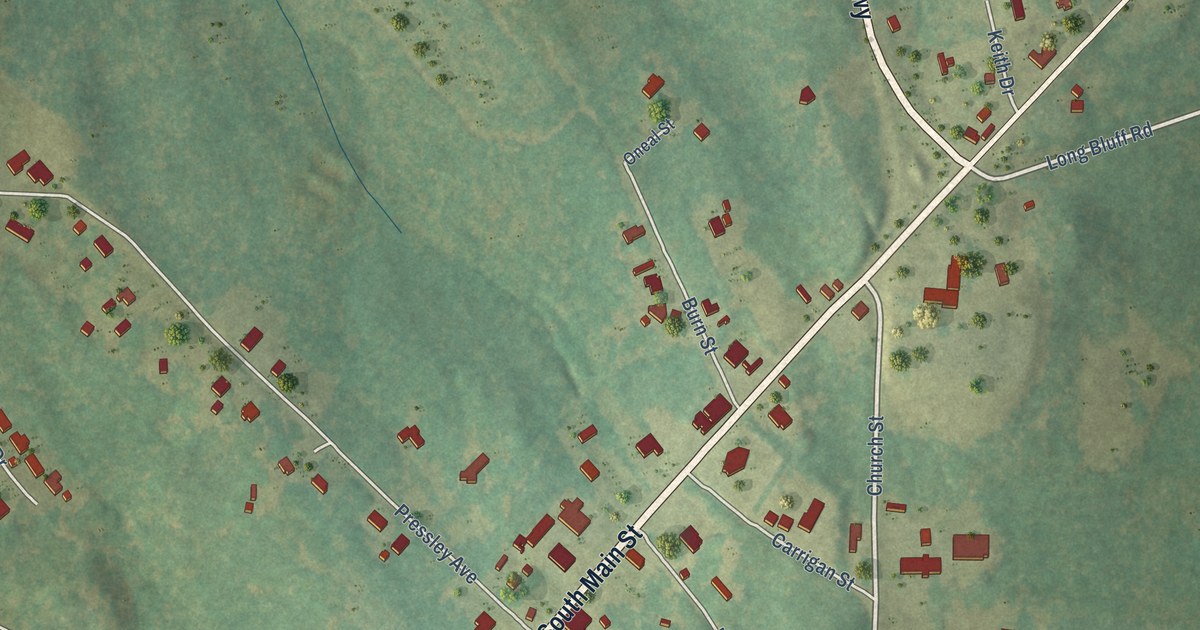 Map of Society Hill, South Carolina in 2026