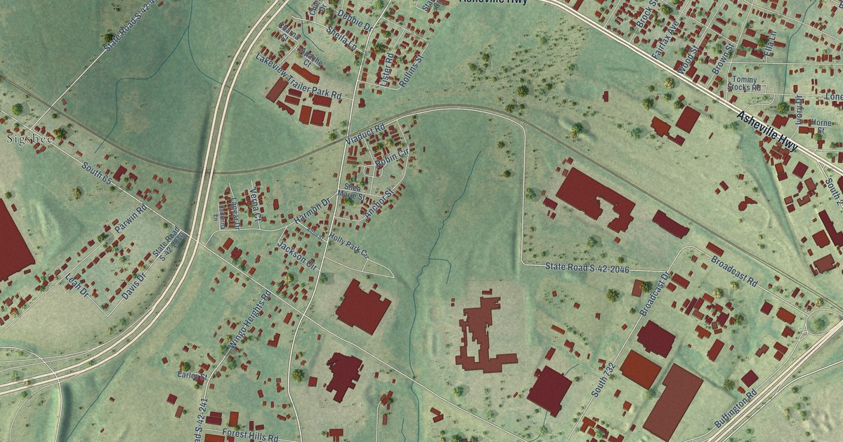 Map of Southern Shops, South Carolina in 2026