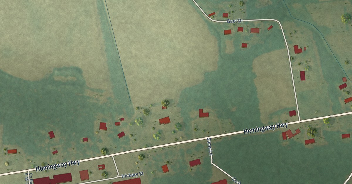 Map of Stuckey, South Carolina in 2026