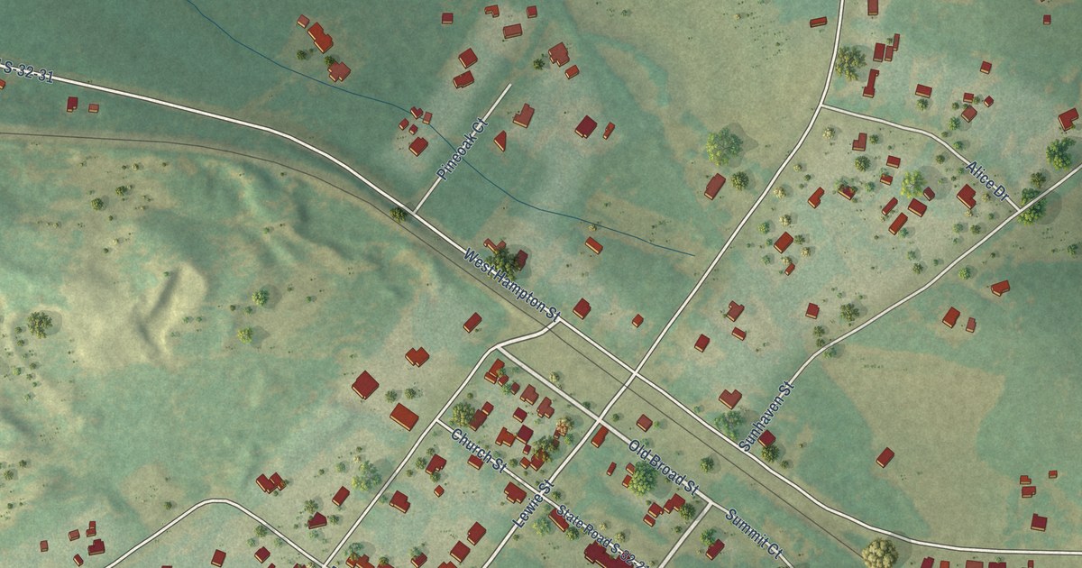 Map of Summit, South Carolina in 2026