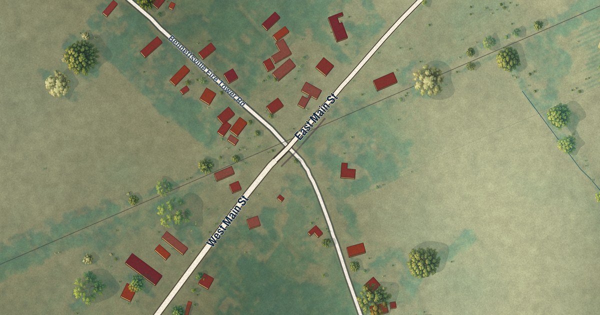 Map of Tatum, South Carolina in 2026