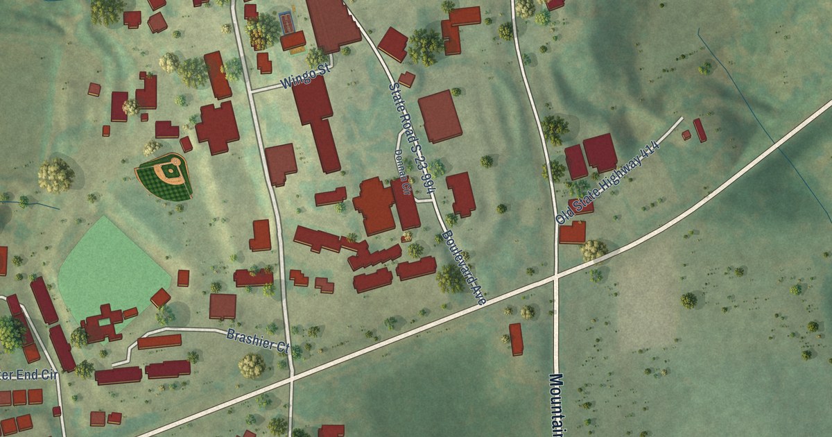Map of Tigerville, South Carolina in 2026