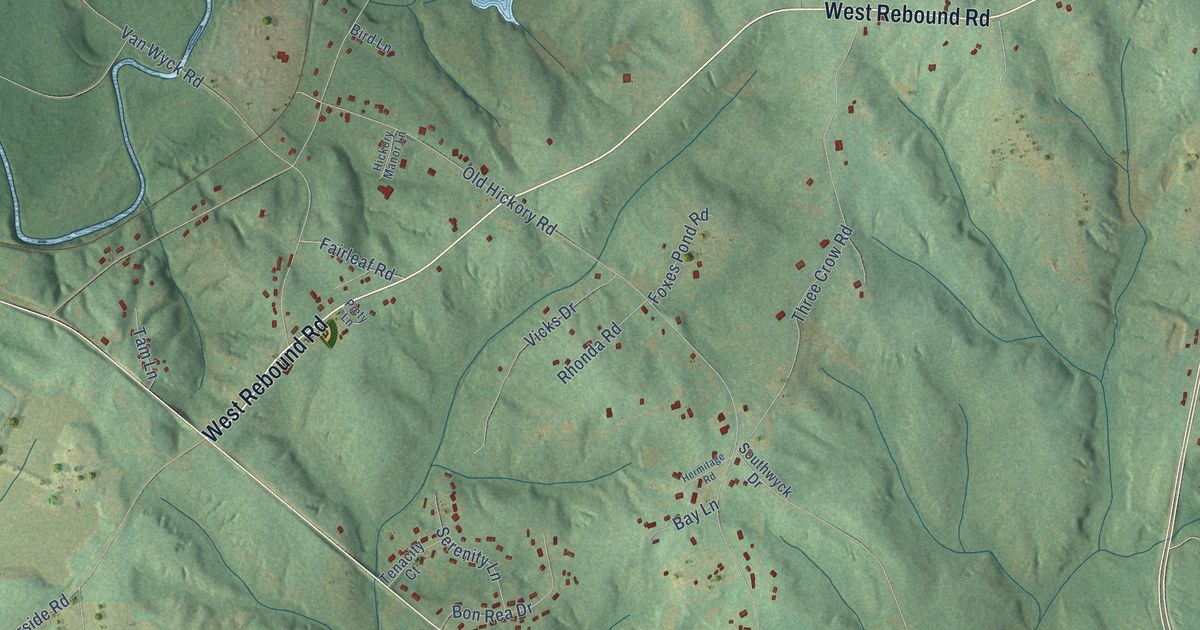 Map of Van Wyck, South Carolina in 2026