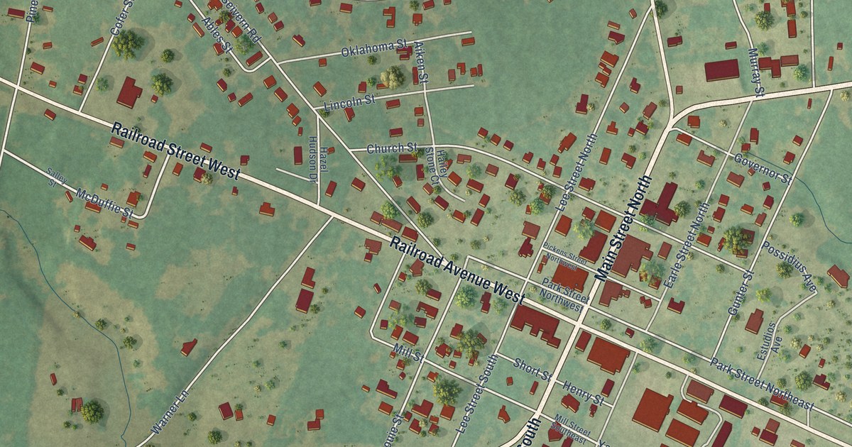 Map of Wagener, South Carolina in 2026