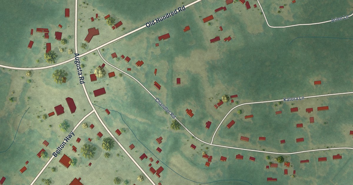 Map of Ware Place, South Carolina in 2026