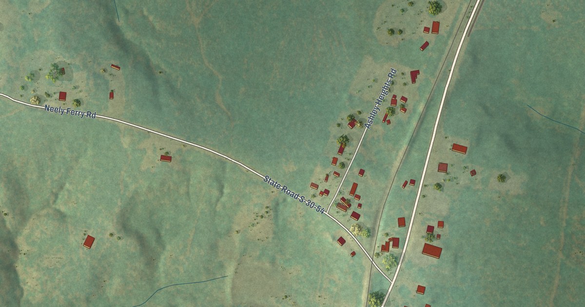 Map of Waterloo, South Carolina in 2026