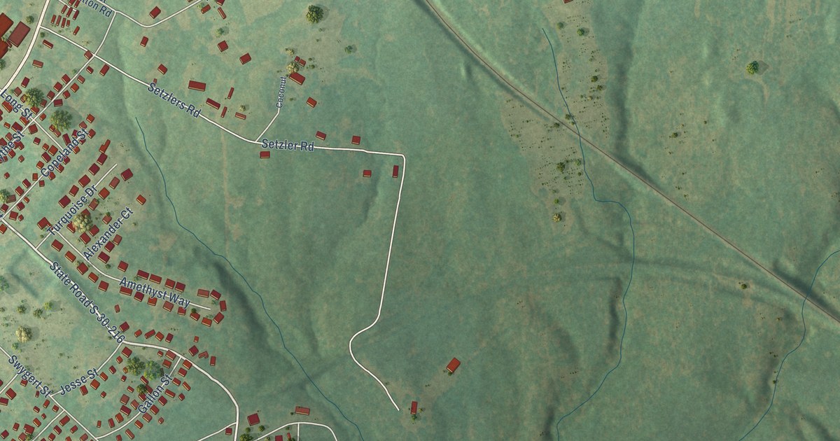 Map of Watts Mills, South Carolina in 2026