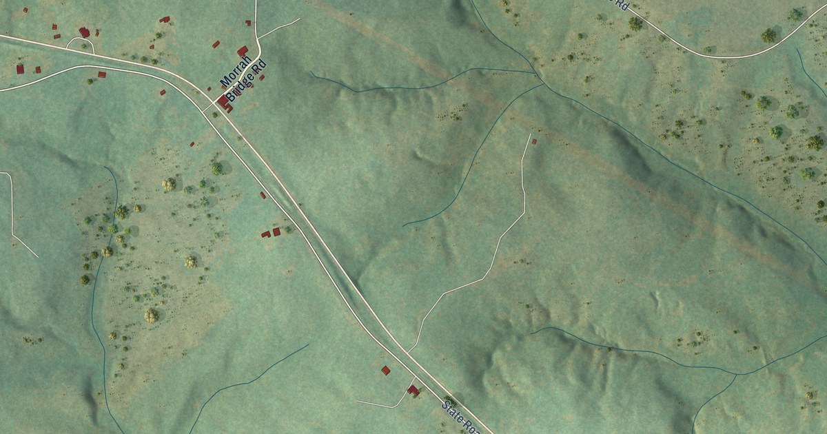 Map of Willington, South Carolina in 2026
