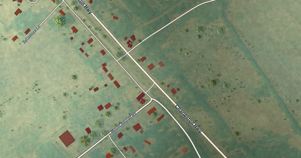 Map of Windsor, South Carolina in 2026